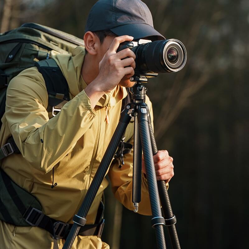 FALCAM TreeRoot C141K 301 Quick Lock Lite Tripod ขาตั้งกล้องคาร์บอนไฟเบอร์ รองรับน้ำหนักสูงสุด 40kg (3)