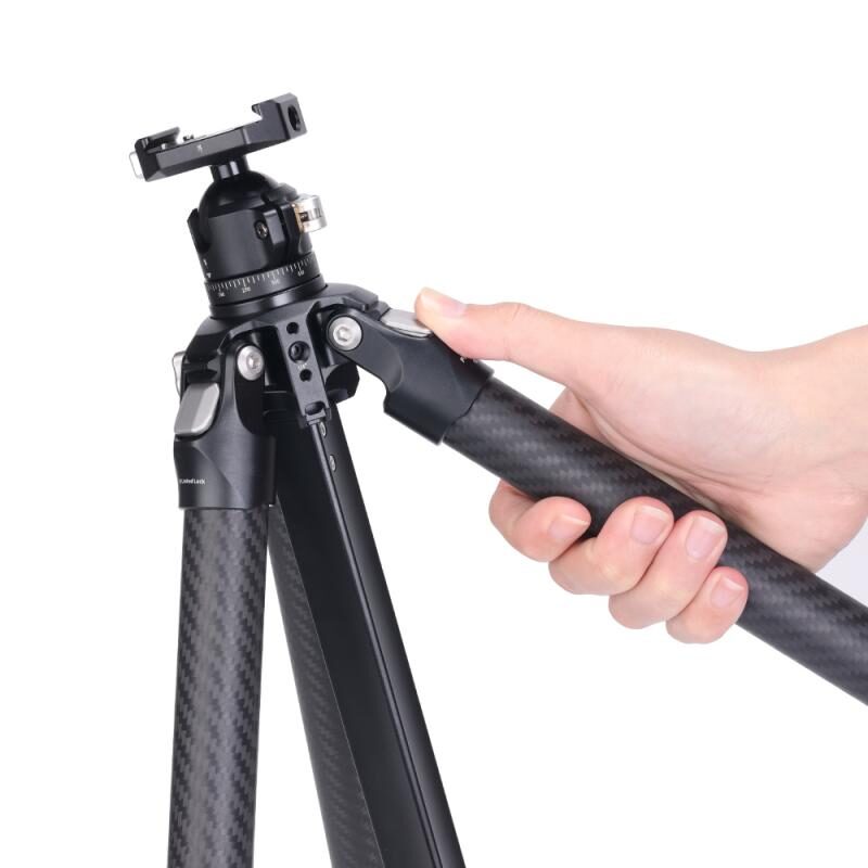 FALCAM TreeRoot C141K 301 Quick Lock Lite Tripod ขาตั้งกล้องคาร์บอนไฟเบอร์ รองรับน้ำหนักสูงสุด 40kg (6)
