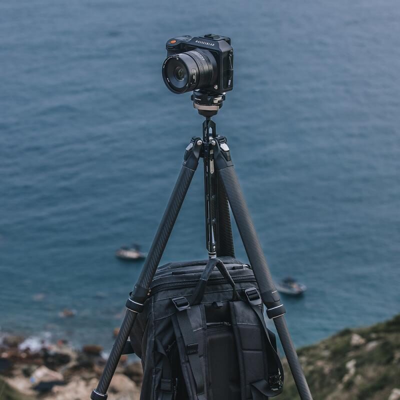 FALCAM TreeRoot R141K 320P Quick Lock Travel Tripod ขาตั้งกล้องคาร์บอนไฟเบอร์สำหรับมืออาชีพ (1)