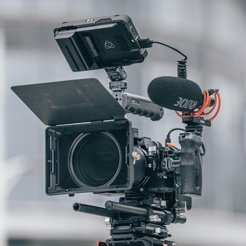 Falcam F22&F38&F50 horizontal to vertical quick release circular half cage(For Sony) 3304
