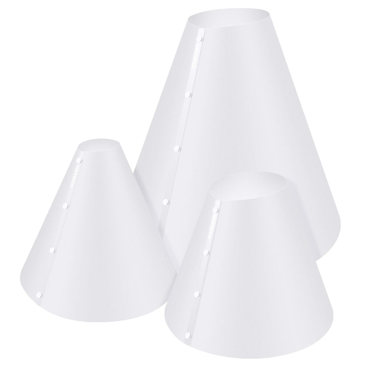 NEEWER NK006 Upgraded Light Cone 3 Pack Set ชุดกรวยกระจายแสงสำหรับถ่ายภาพสินค้า 3 ขนาด (141527)