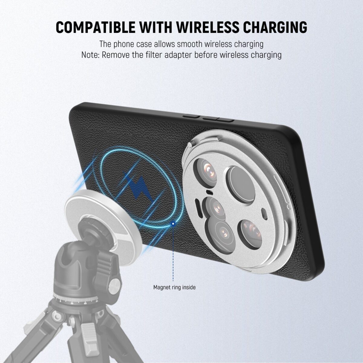 Neewer PA101 Phone Case for Xiaomi 15 Ultra เคสกล้องมืออาชีพพร้อมขาตั้งเลนส์และฟิลเตอร์