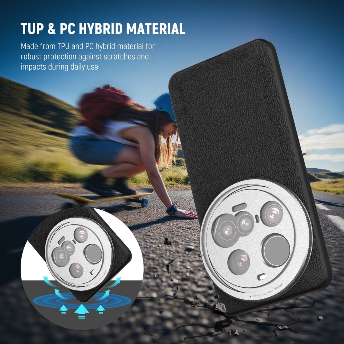 Neewer PA101 Phone Case for Xiaomi 15 Ultra เคสกล้องมืออาชีพพร้อมขาตั้งเลนส์และฟิลเตอร์