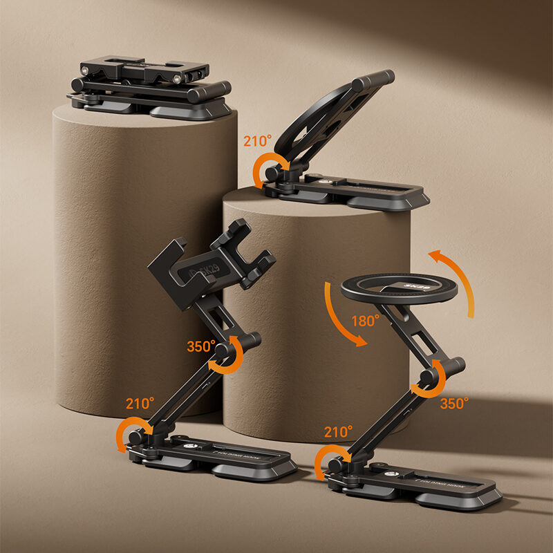 Ulanzi SK29 Foldable Phone Stand ที่ตั้งโทรศัพท์พับได้เอนกประสงค์ 5 โหมด แม่เหล็กคลิป ขาตั้งIPhone