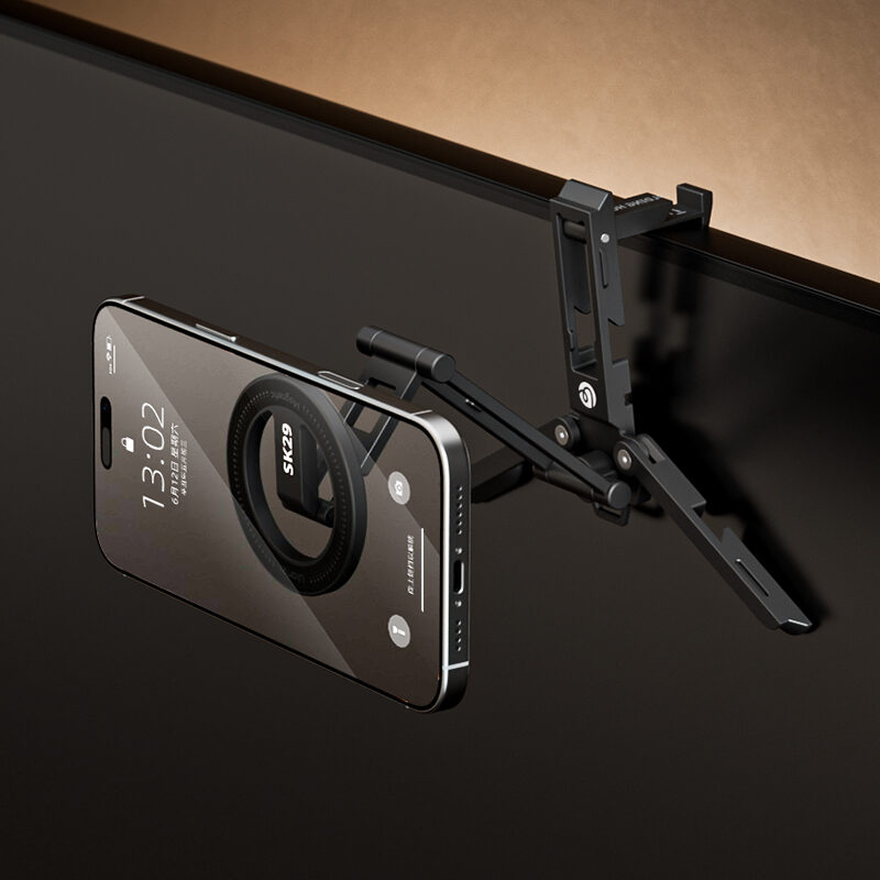 Ulanzi SK29 Foldable Phone Stand ที่ตั้งโทรศัพท์พับได้เอนกประสงค์ 5 โหมด แม่เหล็กคลิป ขาตั้งIPhone