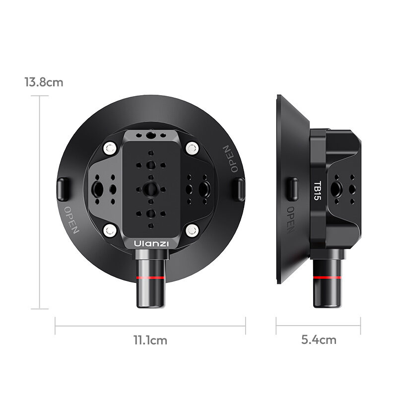 Ulanzi TB15 Suction Cup Mount ขาตั้งกล้อง แบบสูญญากาศ ขาตั้งกล้องติดรถ