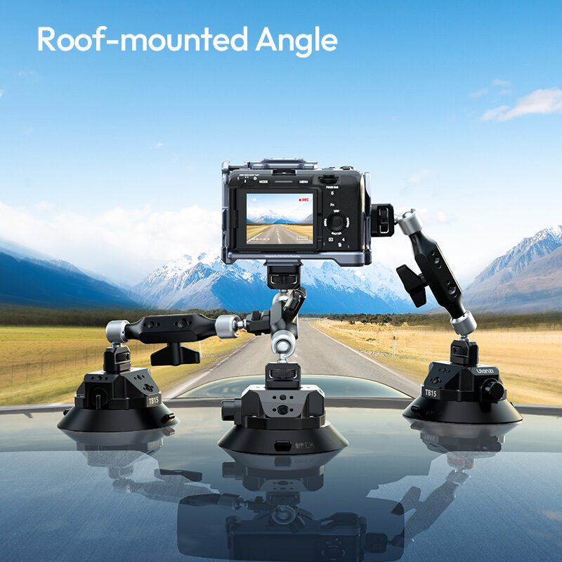 Ulanzi TB15 Suction Cup Mount ขาตั้งกล้อง แบบสูญญากาศ ขาตั้งกล้องติดรถ