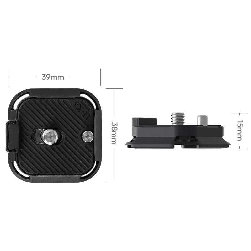 Ulanzi UKA09 Quick Release Anti Twist Plate (C080) เพลทปลดเร็ว ขาตั้งกล้อง
