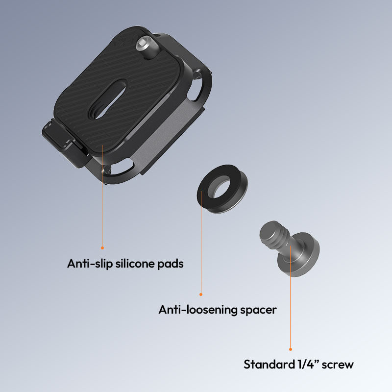 Ulanzi UKA09 Quick Release Anti Twist Plate (C080) เพลทปลดเร็ว ขาตั้งกล้อง