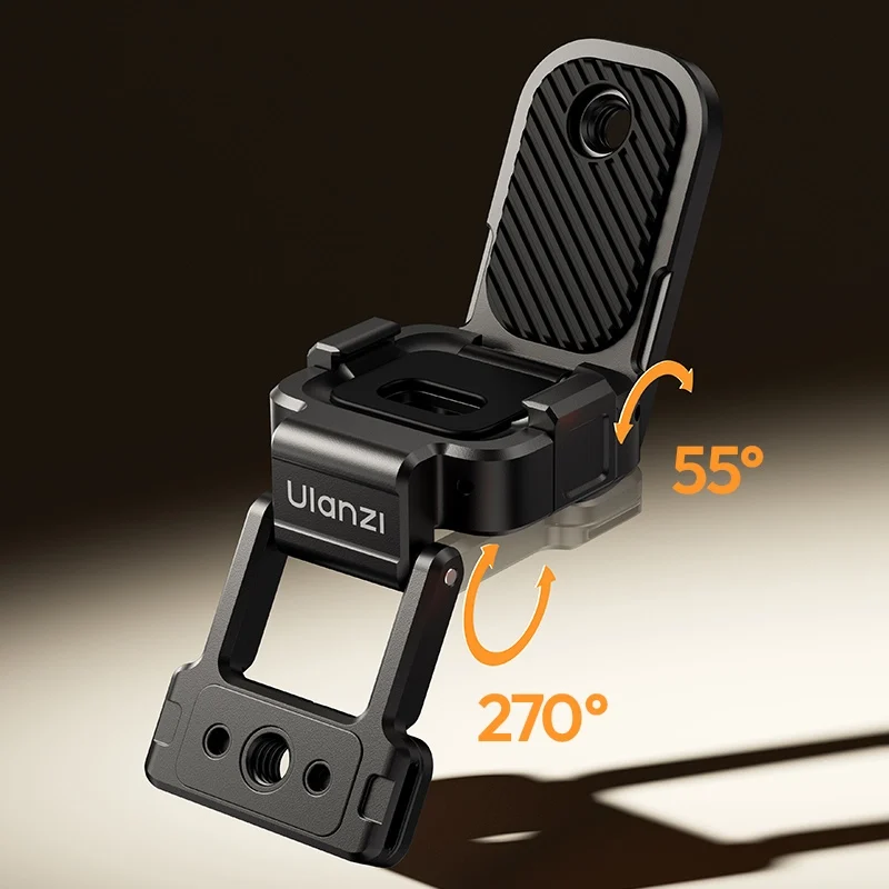 Ulanzi PK16 Quick Release Magnetic Base for DJI Pocket 3 ฐานแม่เหล็กปล่อยเร็วสำหรับ DJI Pocket 3 พร้อมพอร์ (11)