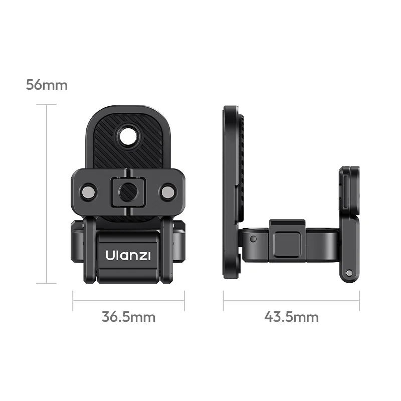 Ulanzi PK16 Quick Release Magnetic Base for DJI Pocket 3 ฐานแม่เหล็กปล่อยเร็วสำหรับ DJI Pocket 3 พร้อมพอร์ (21)