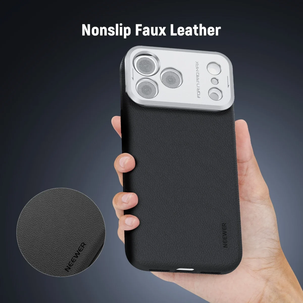 6 NEEWER PA133:PA134 Phone Case for iPhone 17 Pro:Pro Max เคสไอโฟน เคสมือถือ Modular พร้อม 3 Backplates สำหรับถ่ายภาพ เคส Magsafe