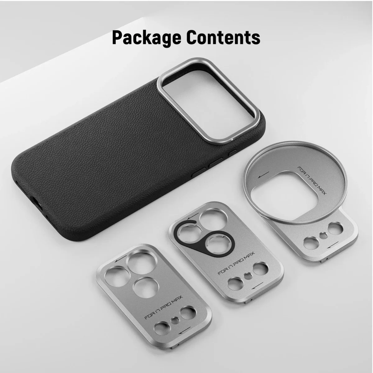 7 NEEWER PA133:PA134 Phone Case for iPhone 17 Pro:Pro Max เคสไอโฟน เคสมือถือ Modular พร้อม 3 Backplates สำหรับถ่ายภาพ เคส Magsafe
