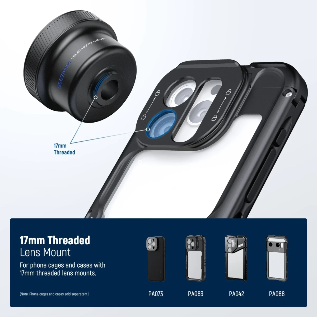 NEEWER LS 71 58mm Telephoto Phone Lens (7)