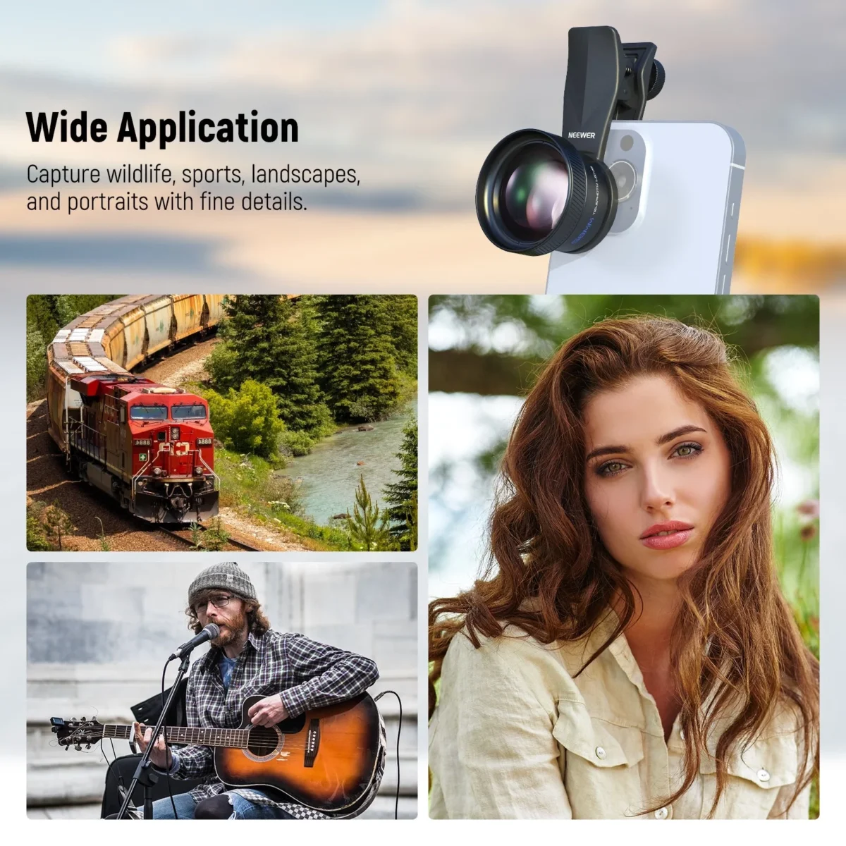 NEEWER LS 71 58mm Telephoto Phone Lens (9)