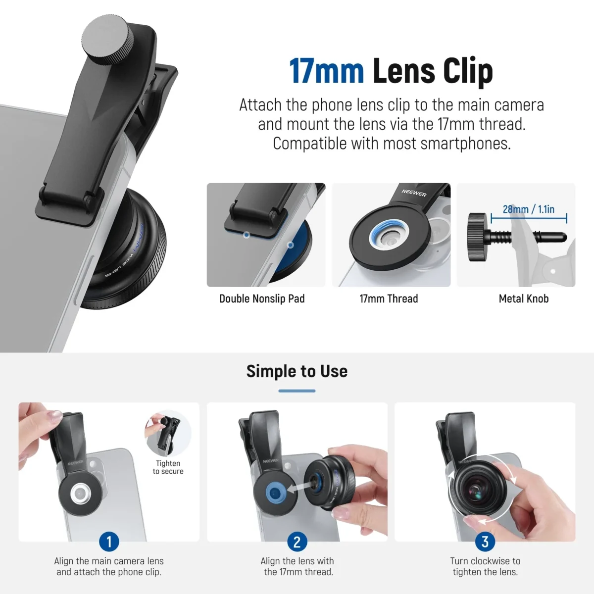 NEEWER LS 72 18mm Wide Angle Lens (8)
