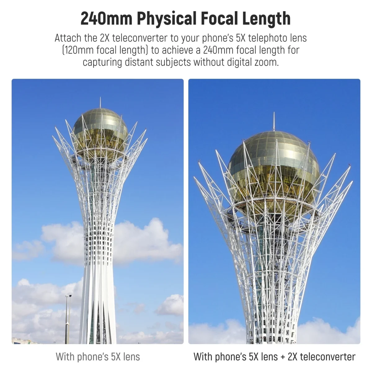 NEEWER LS 79 2X Telephoto Converter 240mm (2)