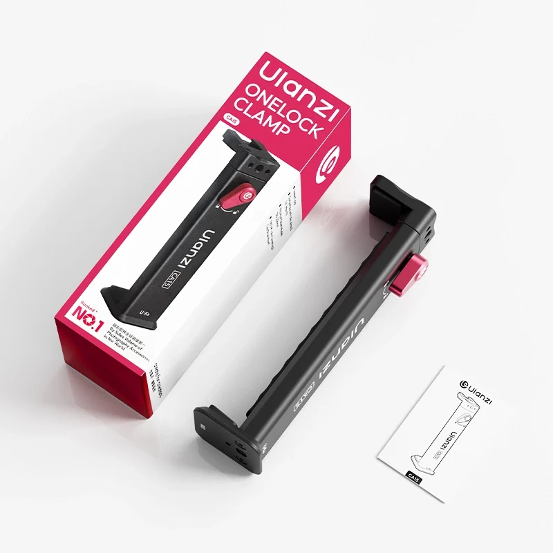 Ulanzi CA15 OneLock Tablet Clamp ที่หนีบแท็บเล็ตระบบ OneLock ปรับได้ 13.5 22cm อลูมิเนียมอัลลอย