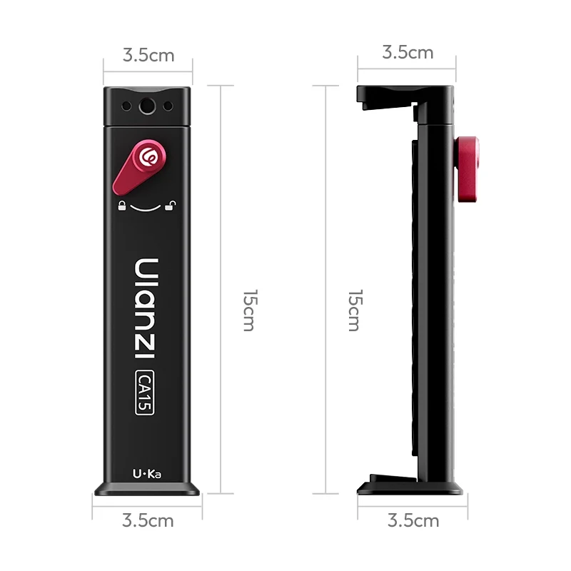 Ulanzi CA15 OneLock Tablet Clamp ที่หนีบแท็บเล็ตระบบ OneLock ปรับได้ 13.5 22cm อลูมิเนียมอัลลอย