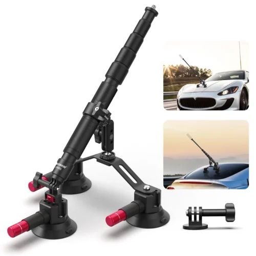0 Neewer CA065 Triple Suction Cup Car Mount Kit