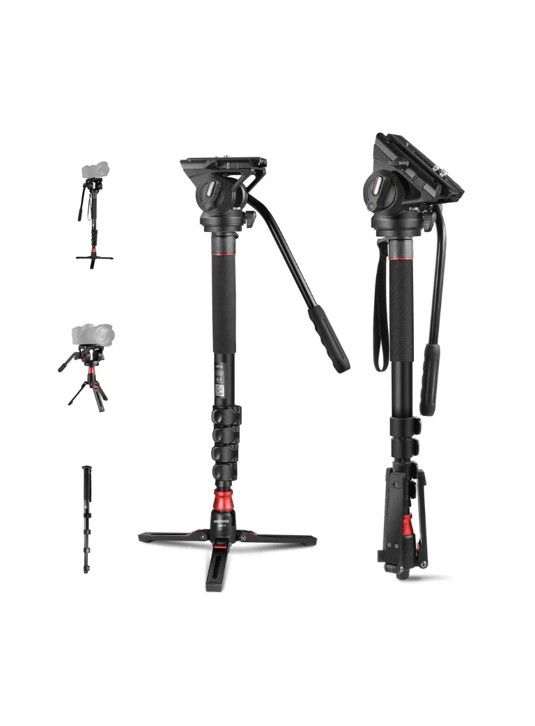 Neewer GM76 Aluminum Monopod with Fluid Head (11)