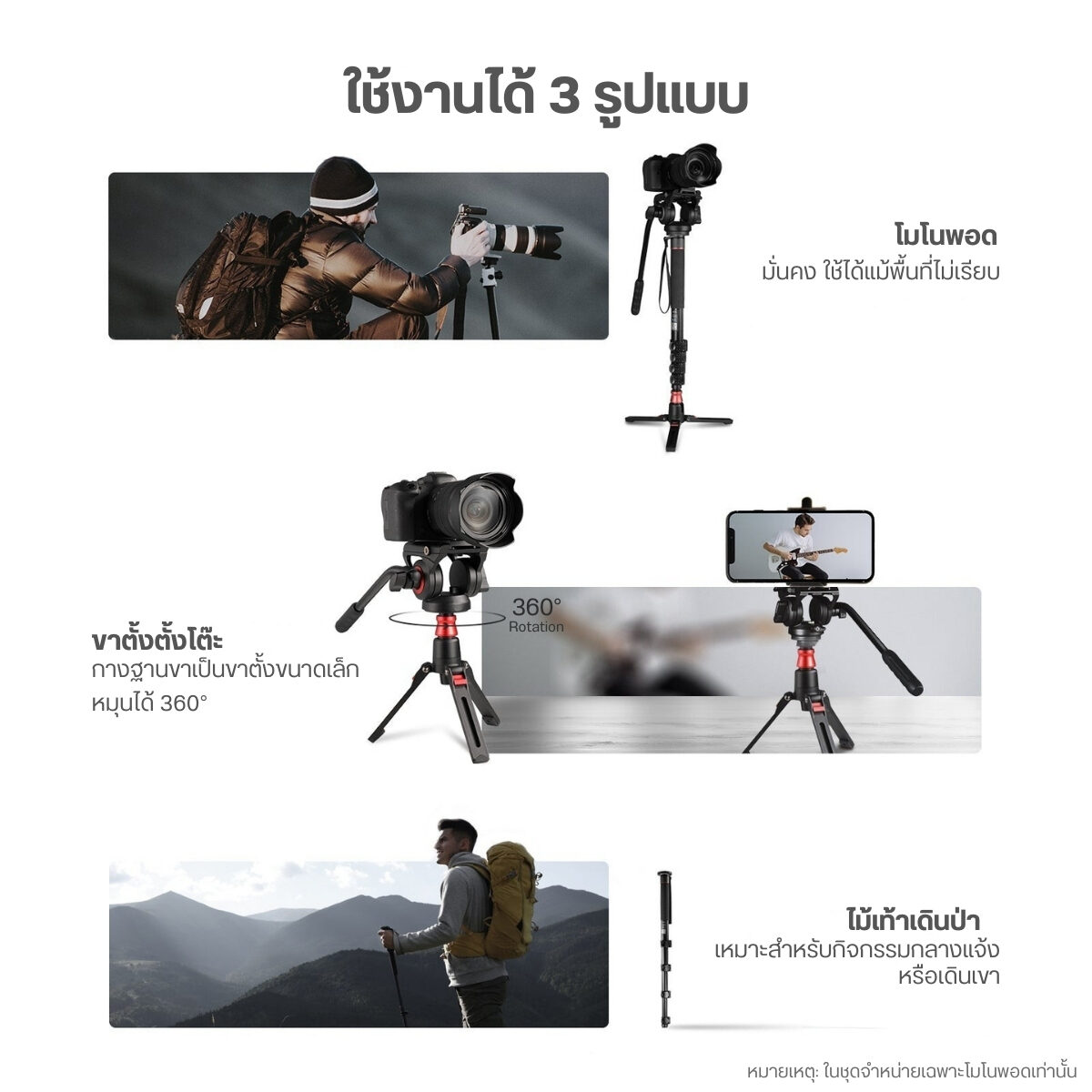 Neewer GM76 Aluminum Monopod with Fluid Head (8)