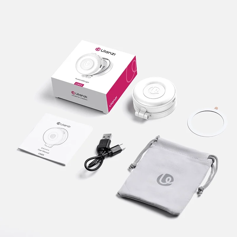 Ulanzi LM23 Magnet Light Selfie 17