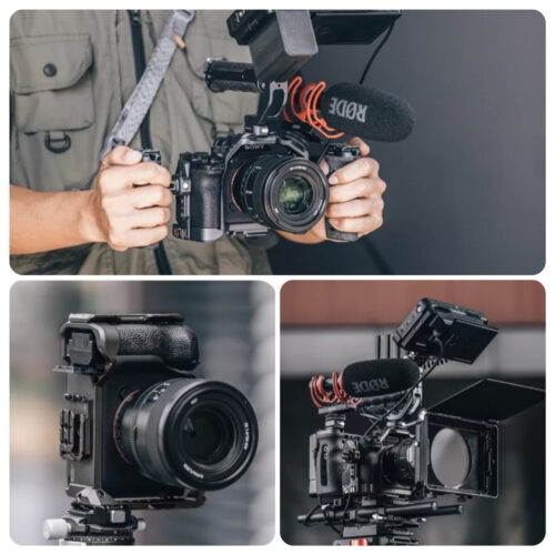 Falcam F22&F38&F50 Quick Release Camera Cage for Sony A7R5 A1 A7M4 (6)