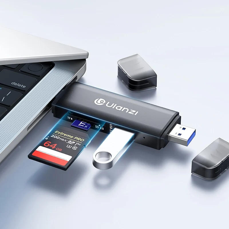Ulanzi CR3 3in1 USB Card Reader 4.0 3