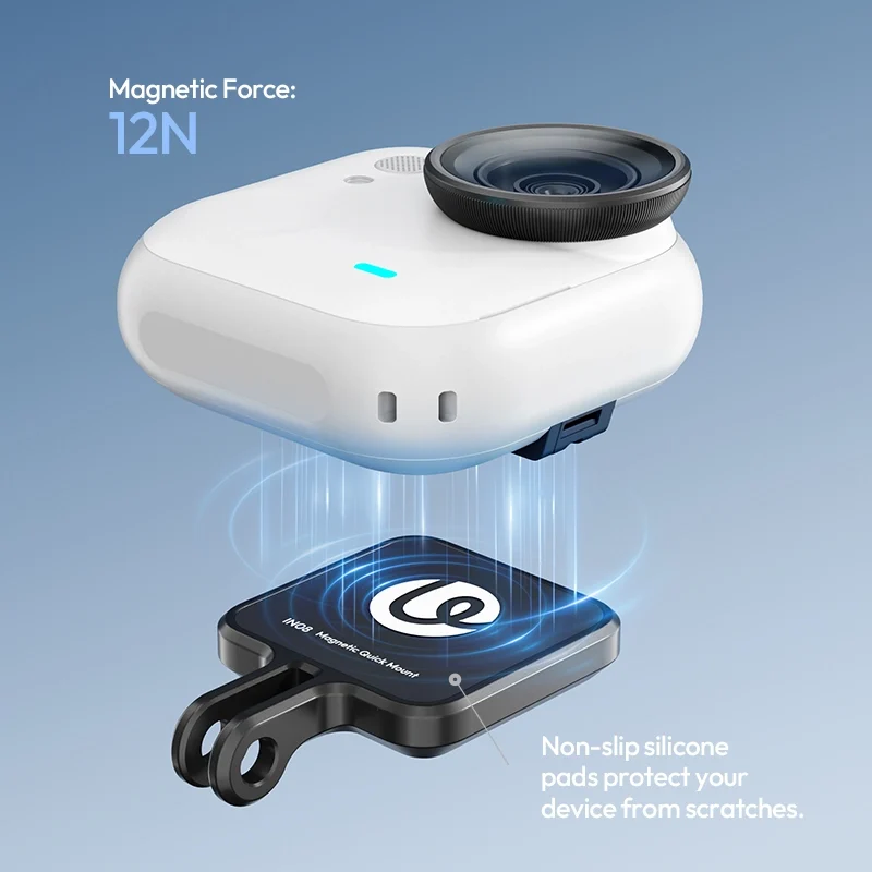 Ulanzi IN08 Magnetic Quick Mount Adapter for Insta360 GO Ultra 2