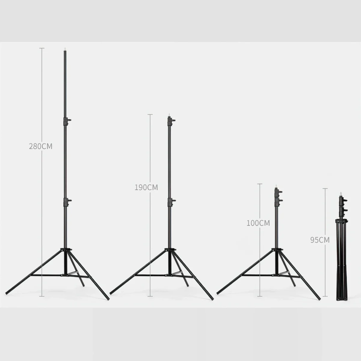 Zetaverse light stand 2.8m