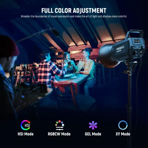 3 NEEWER FS300C 300W RGB LED Video Ligh