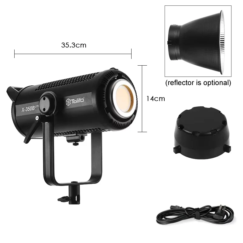 Tolifo X 350B Lite Bi Color LED Video Light