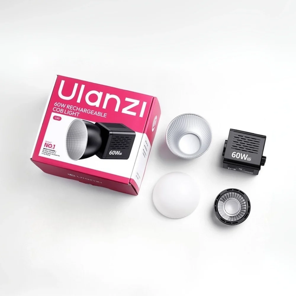 Ulanzi C60 60W Bi color Video Light (2)(No Adapter)