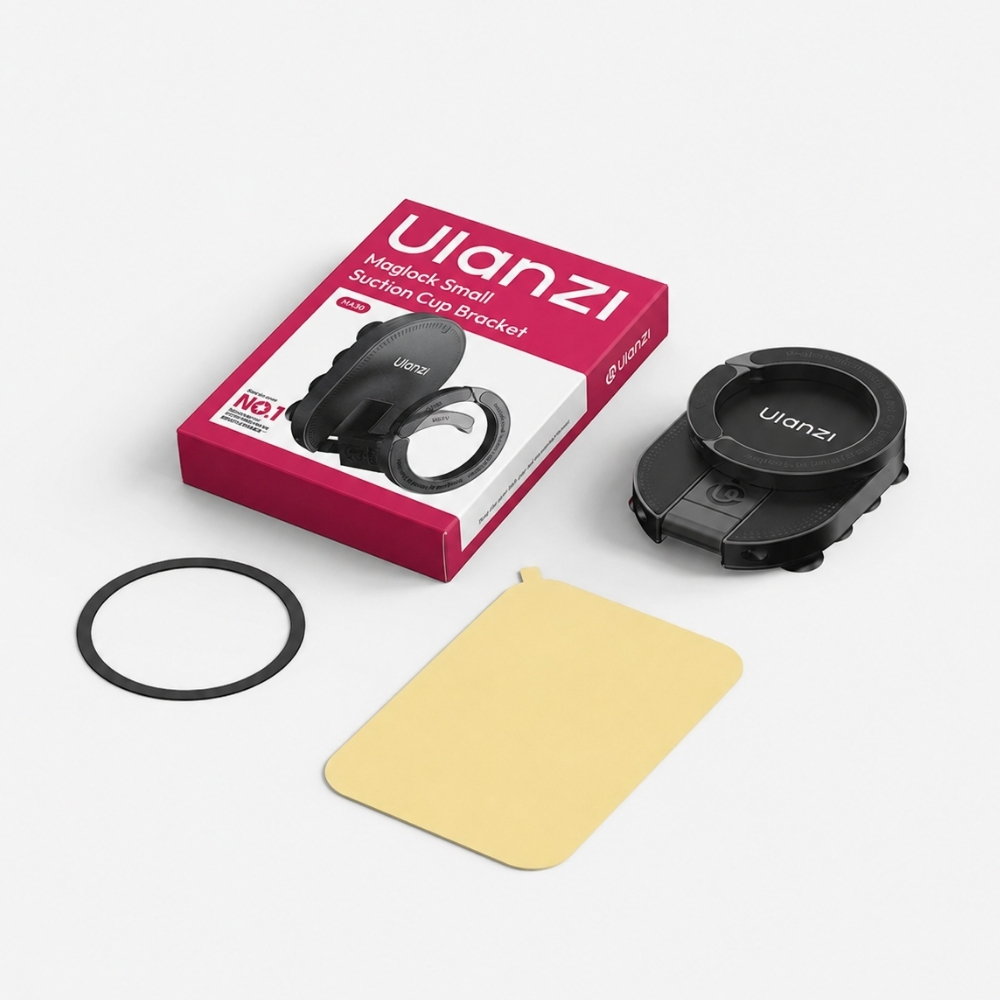 Ulanzi ที่ยึดมือถือสุญญากาศ MA39 ขาตั้งมือถือ MagLock 3-in-1 ติดมือถือแบบ Magsafe
