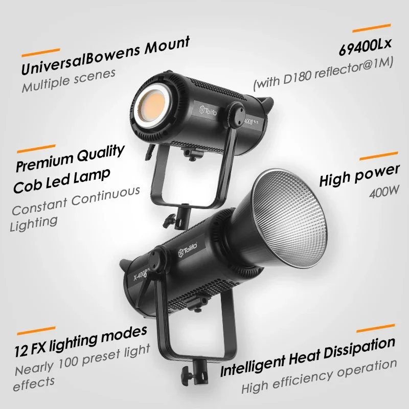 Olifo X 400B Plus Bi Color LED Video Light 3