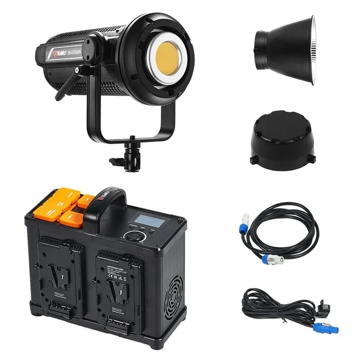 Tolifo sk d7000bl bi color led video light 215600