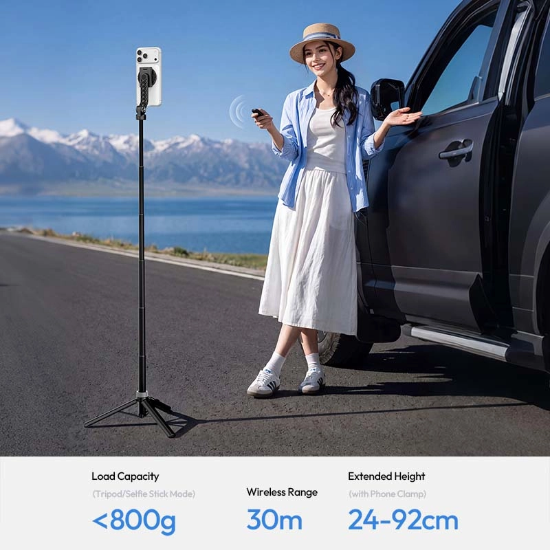 Ulanzi TT86 Mini Overhead Selfie Stick_23_ Ulanzi ไม้เซลฟี่ TT86 Overhead MagSafe Phone Monopod ขาตั้งมือถือ สำหรับตั้งโต๊ะ