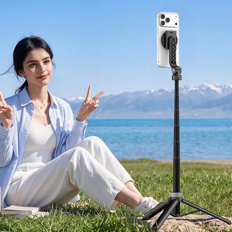 Ulanzi TT86 Mini Overhead Selfie Stick_4_ Ulanzi ไม้เซลฟี่ TT86 Overhead MagSafe Phone Monopod ขาตั้งมือถือ สำหรับตั้งโต๊ะ
