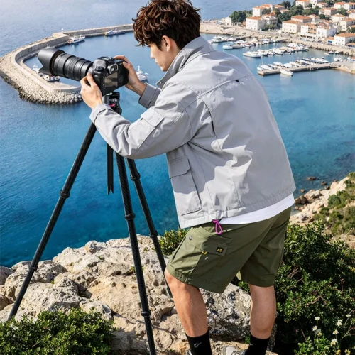 Ulanzi ขาตั้งกล้อง คาร์บอนไฟเบอร์ TZ01 Versatile 2-in-1 Carbon Fiber Tripod ขนาดพกพา