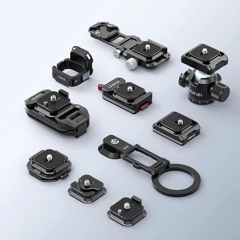 Ulanzi UKA12 UKA Pro Quick-Release Kit (C106)_11_ Ulanzi Quick Release Kit UKA12 เพลท ระบบปลดเร็ว UKA Arca-Swiss สำหรับต่อ ขาตั้งกล้อง