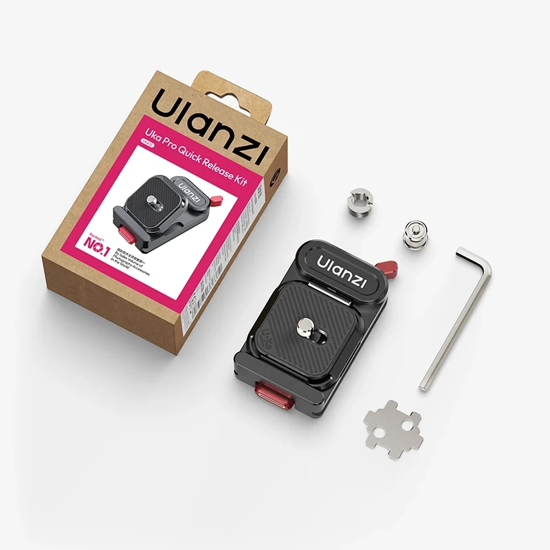 Ulanzi UKA12 UKA Pro Quick-Release Kit (C106)_13_ Ulanzi Quick Release Kit UKA12 เพลท ระบบปลดเร็ว UKA Arca-Swiss สำหรับต่อ ขาตั้งกล้อง