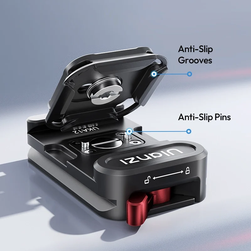 Ulanzi UKA12 UKA Pro Quick-Release Kit (C106)_5_ Ulanzi Quick Release Kit UKA12 เพลท ระบบปลดเร็ว UKA Arca-Swiss สำหรับต่อ ขาตั้งกล้อง