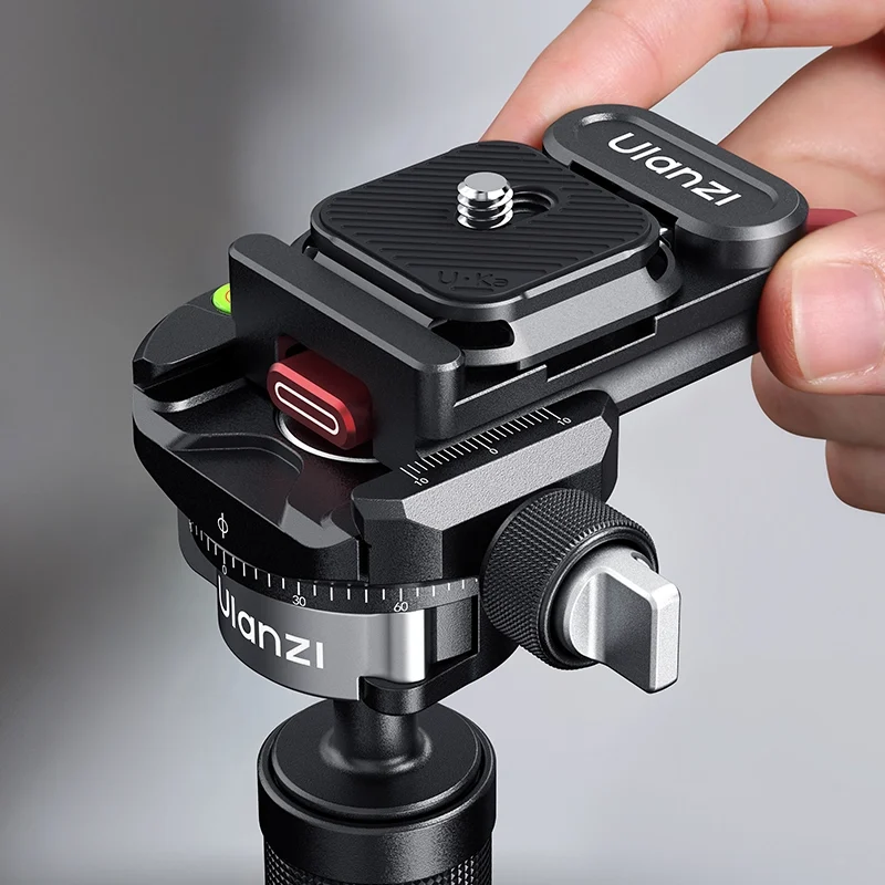 Ulanzi UKA12 UKA Pro Quick-Release Kit (C106)_9_ Ulanzi Quick Release Kit UKA12 เพลท ระบบปลดเร็ว UKA Arca-Swiss สำหรับต่อ ขาตั้งกล้อง