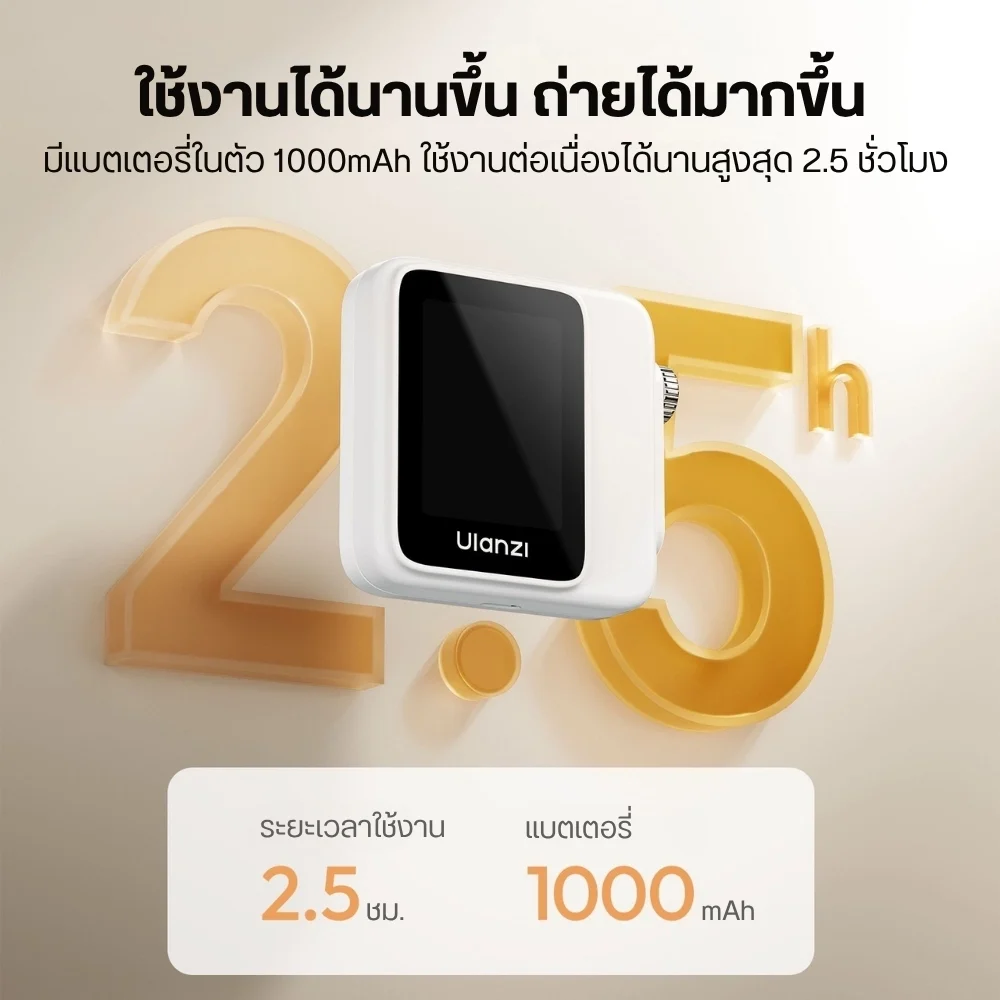 Ulanzi จอเซลฟี่แม่เหล็ก VM02 MagSafe Screen Mirroring สำหรับมือถือ