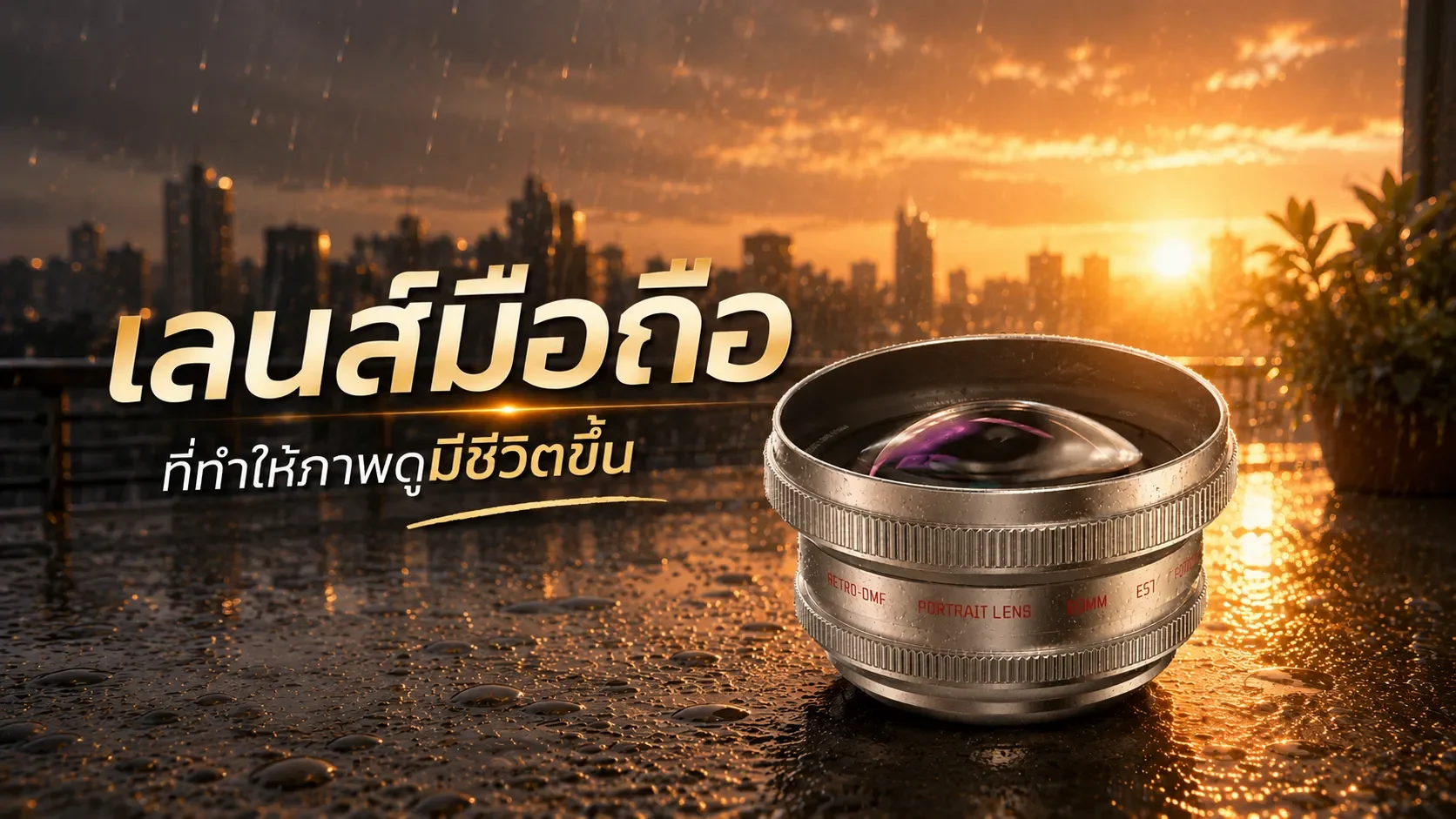 Fotorgear Retro 60mm Portrait Lens 11zon