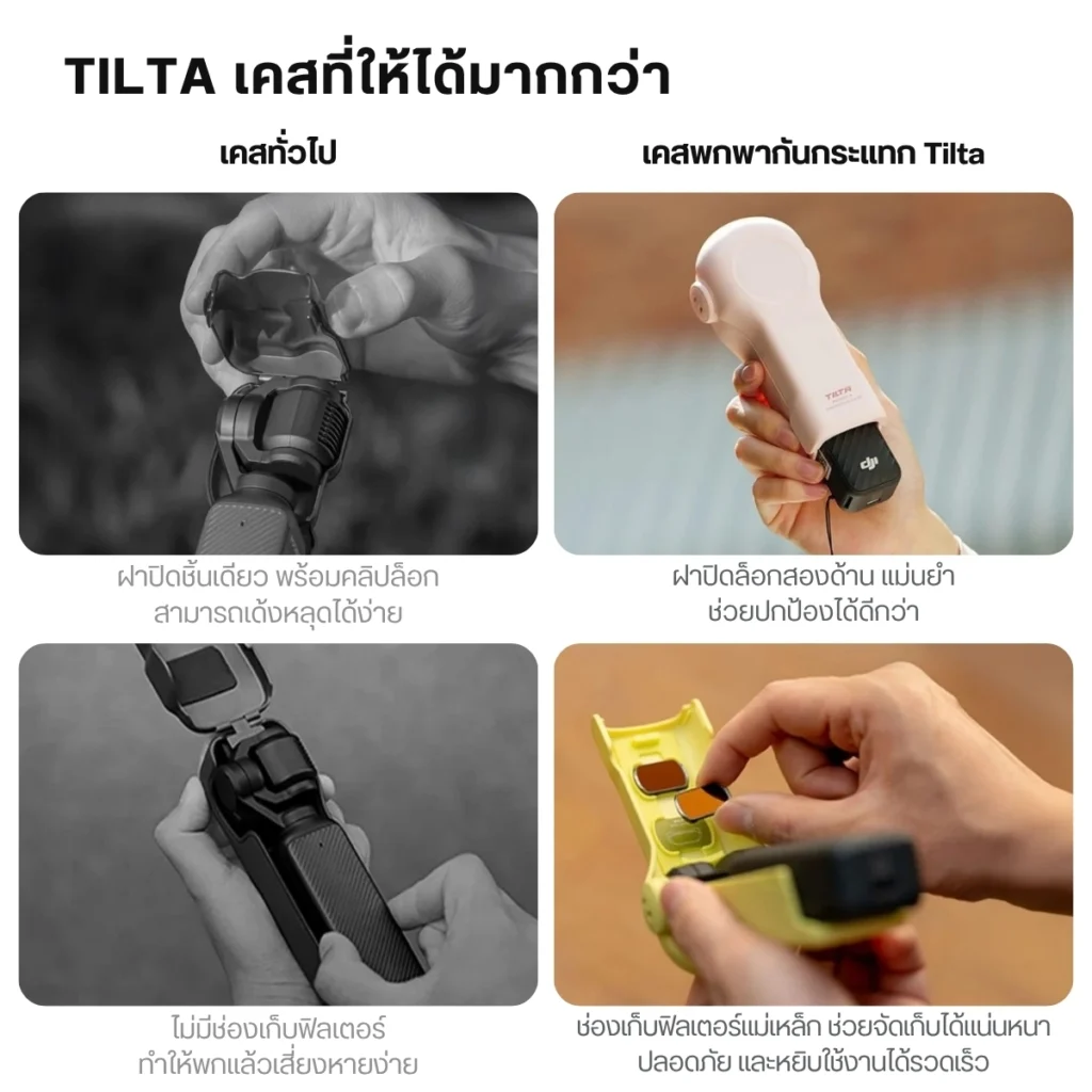 Tilta T96 Protective Travel Case for DJI Osmo Pocket 4