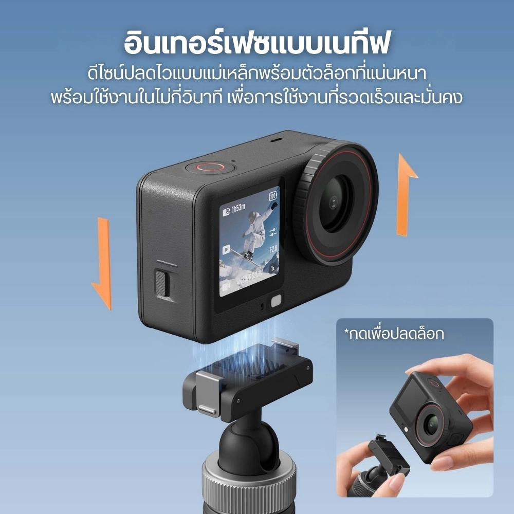 Ulanzi ขาตั้งกล้อง MT95 Action Camera Mount ขาตั้งมินิ 5 แบบ