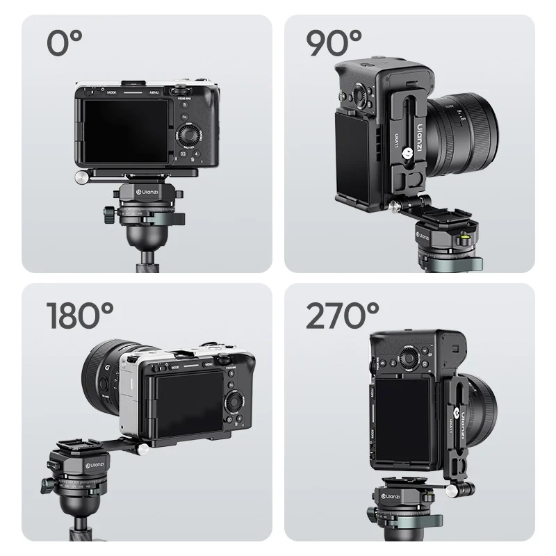Ulanzi UKA11 Foldable Quick Release L-Plate_5_ Ulanzi UKA11 Foldable Quick Release L Plate 5