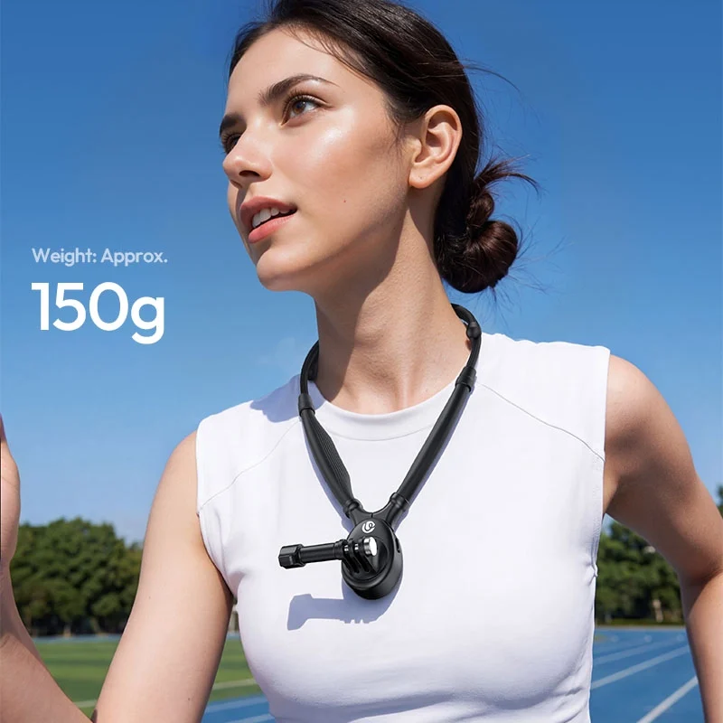 Ulanzi ZJ09 Flexible POV Neck Mount (S064)_12_ Ulanzi สายคล้องคอ มุม POV ZJ09 แม่เหล็ก สำหรับกล้อง Action Camera